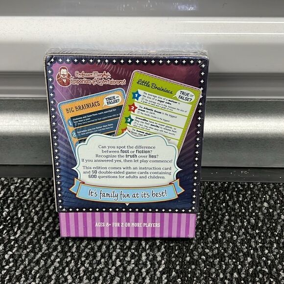 Murphy's True or False 600 Questions For Big & Little Brainiacs Family Games New - Picture 2 of 2